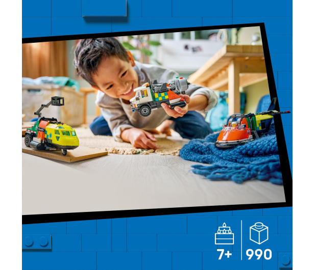 LEGO CITY 60505 Zestaw z samolotem, ciężarówką serwisową i podusz - 1473522 - zdjęcie 10